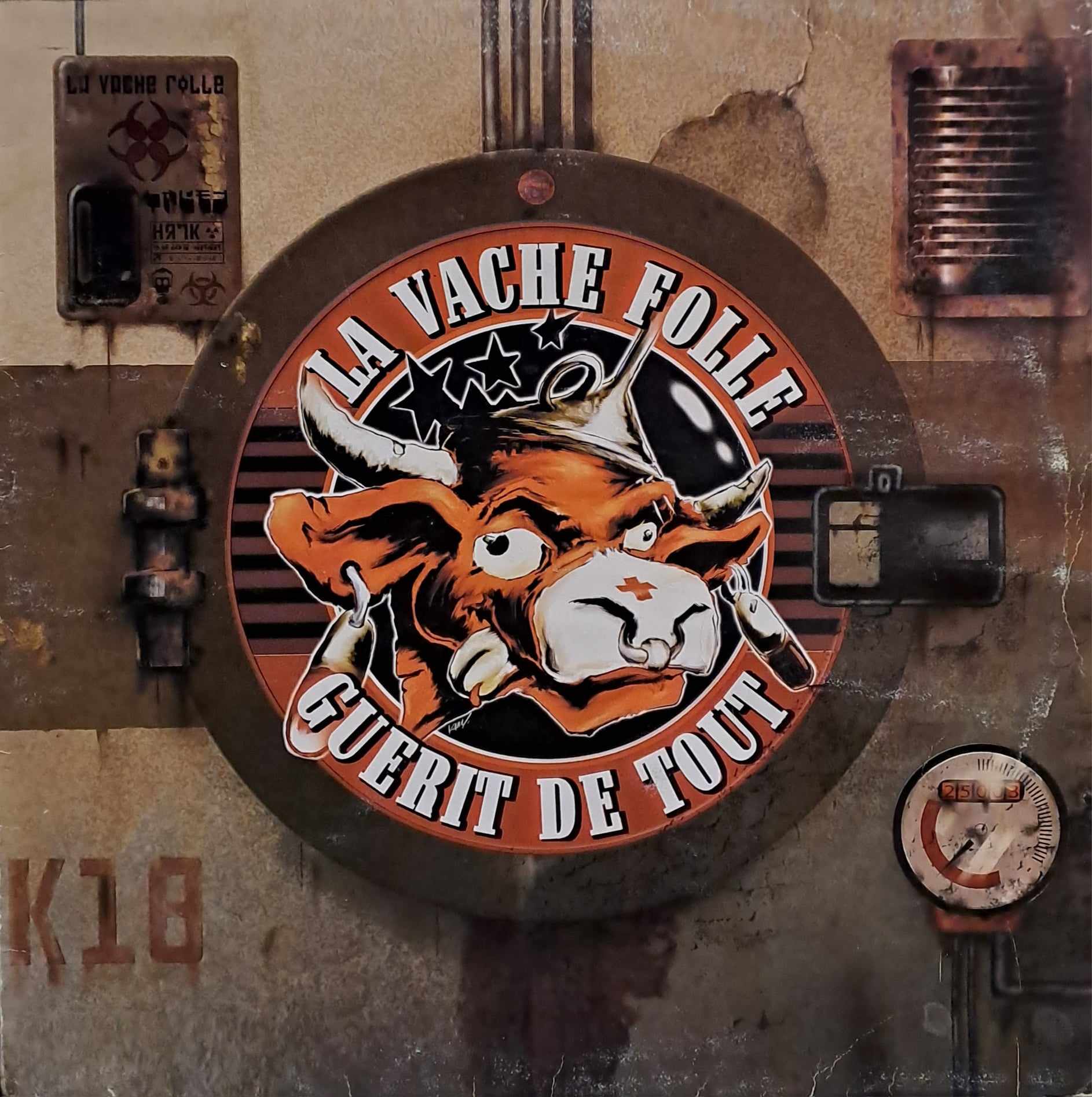 La Vache Folle 009 - vinyle freetekno